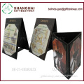 Hotel Sale Cheap free sample leather table tent stand